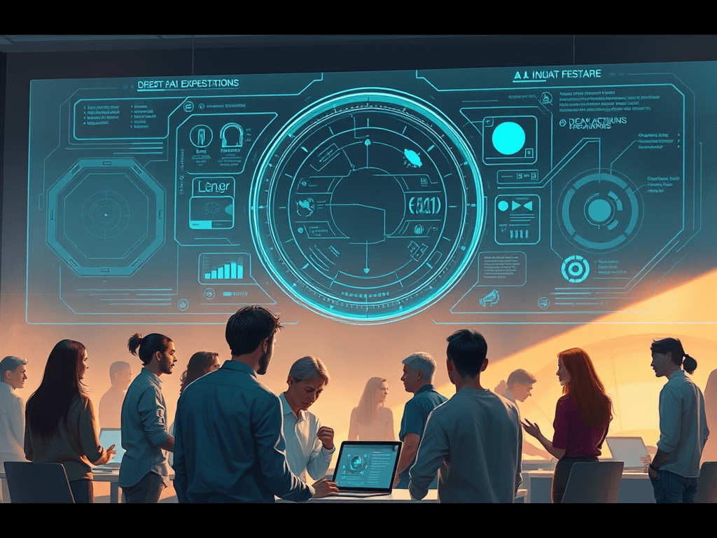 Human Learning about AI